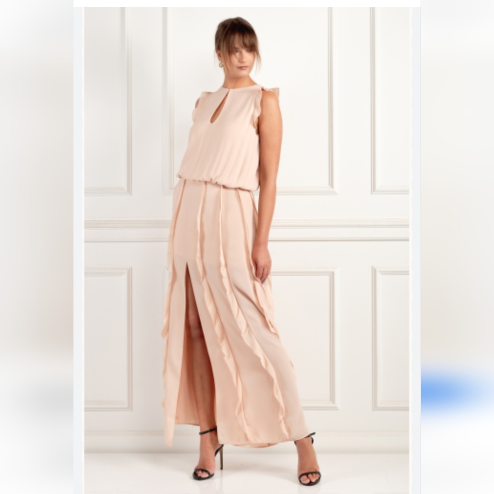 Alexis Frances Ruffled Maxi Dress - Picture 2 of 8